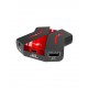 Spirit of Gamer Crossgame 2 USB 2.0 Type-C Negro, Rojo